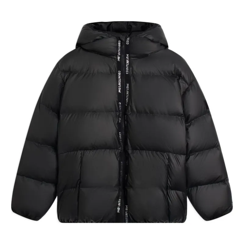 Li-Ning Counterflow Down Jacket 'Black' AYMS339-2 sold by KicksCrew