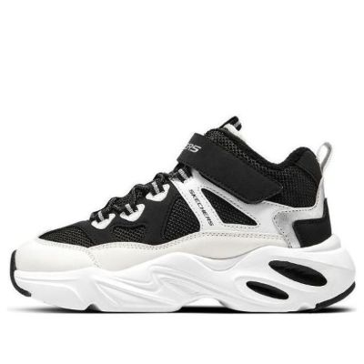 (GS) Skechers Sport DLites Shoes 'White Black' 303902L-BKW sold by KicksCrew
