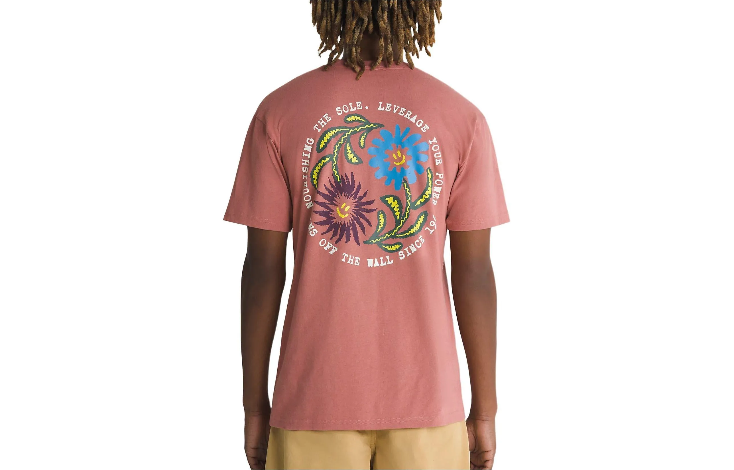 Vans Dual Bloom T-Shirt 'Withered Rose' VN000G48CHO sold by KicksCrew product image thumbnail 2