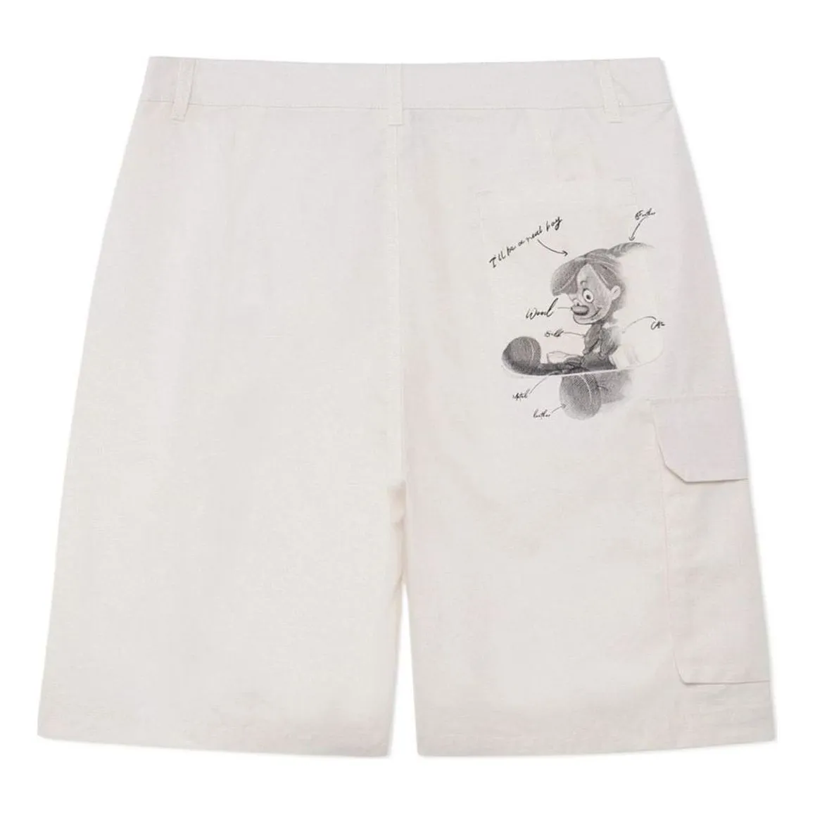 Li-Ning x Disney Pinocchio Graphic Shorts 'Sail' AKSS431-1 sold by KicksCrew product image thumbnail 2