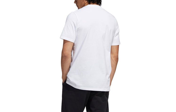 Adidas Liquid Foil Badge Of Sport Graphic Tee 'White' HK9156 sold by KicksCrew product image thumbnail 2
