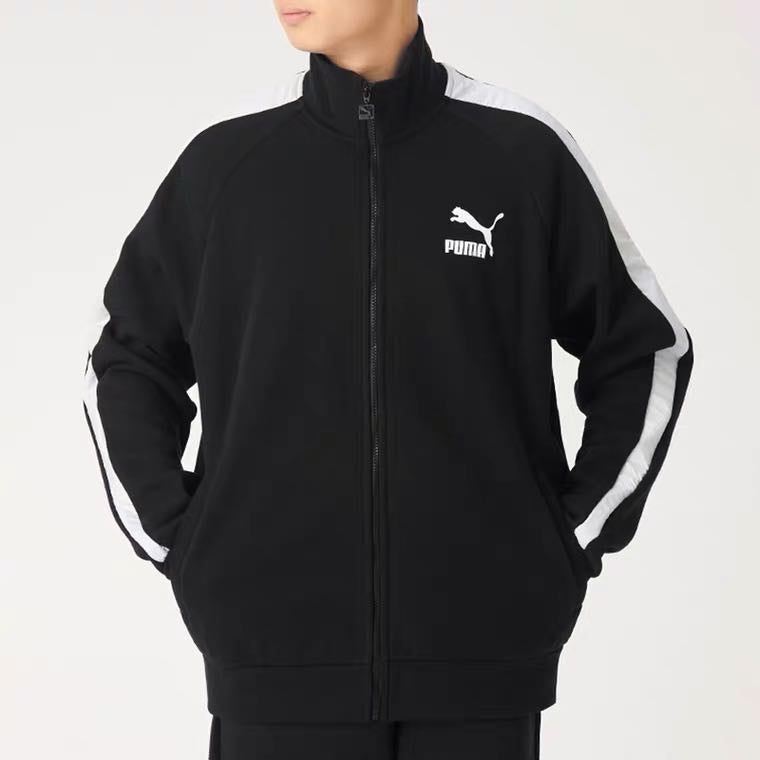 Puma Iconic T7 Track Jacket 'Black' 530268-01 sold by KicksCrew product image thumbnail 3