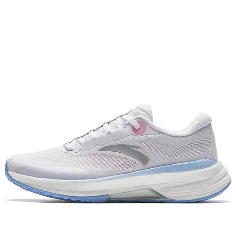 (WMNS) ANTA Running Series Sneakers 'Pink Grey White' 122335585-1 sold by KicksCrew