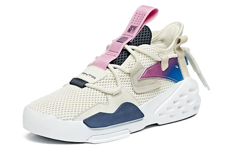 (WMNS) ANTA Shock the Game Low 'White Blue' 122028086-1 sold by KicksCrew product image thumbnail 3