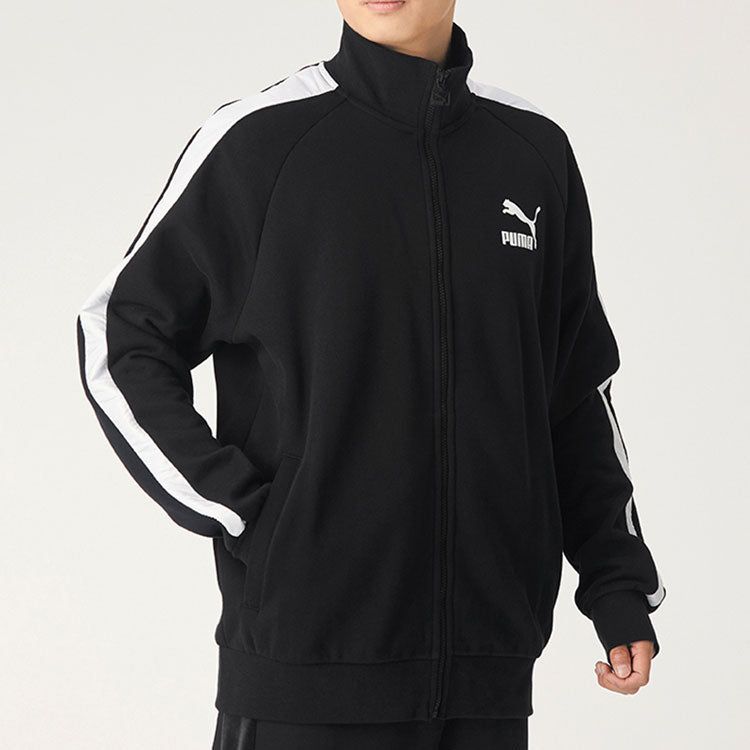 Puma Iconic T7 Track Jacket 'Black' 530268-01 sold by KicksCrew product image thumbnail 5