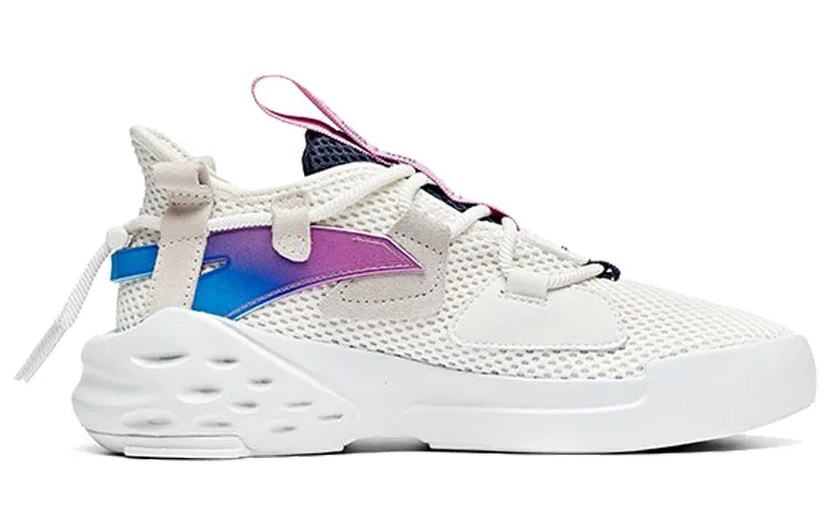 (WMNS) ANTA Shock the Game Low 'White Blue' 122028086-1 sold by KicksCrew product image thumbnail 2