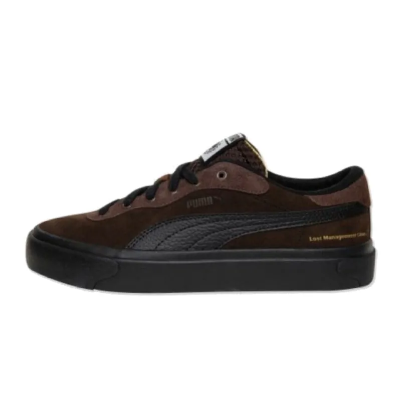 (WMNS) PUMA X LMC Royale Suede Chestnut 'Black Brown' 396957-02 sold by KicksCrew