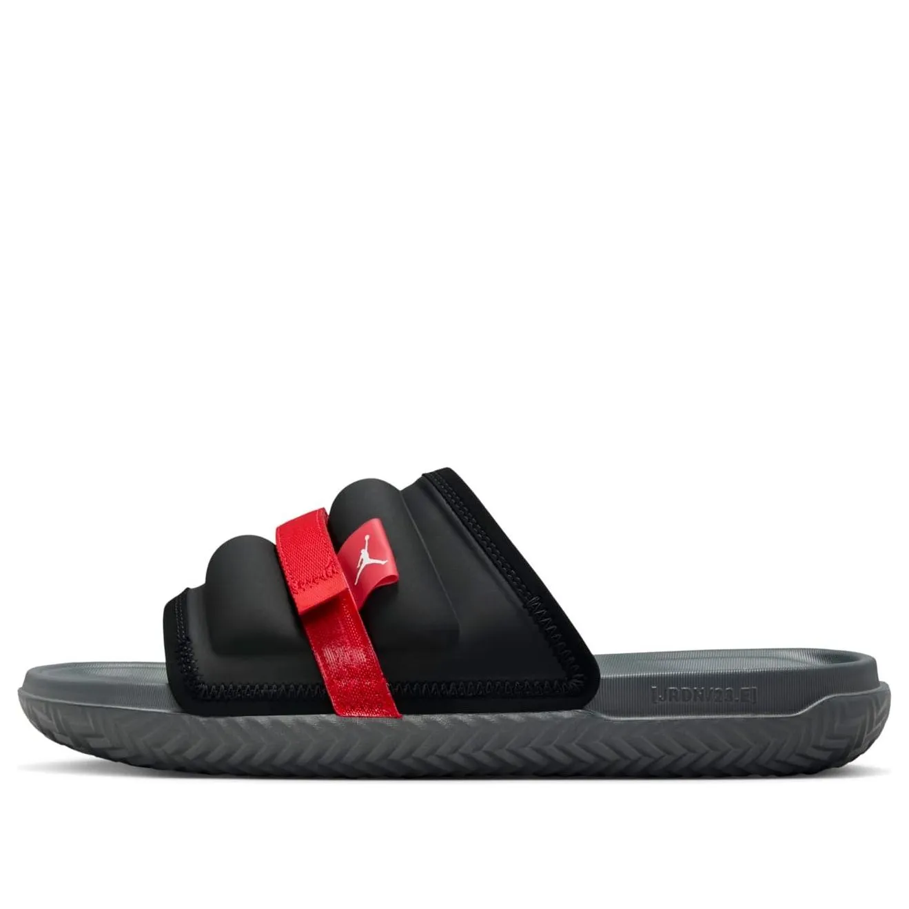 Air Jordan Super Play Slide 'Black Fire Red' DM1683-060 sold by KicksCrew