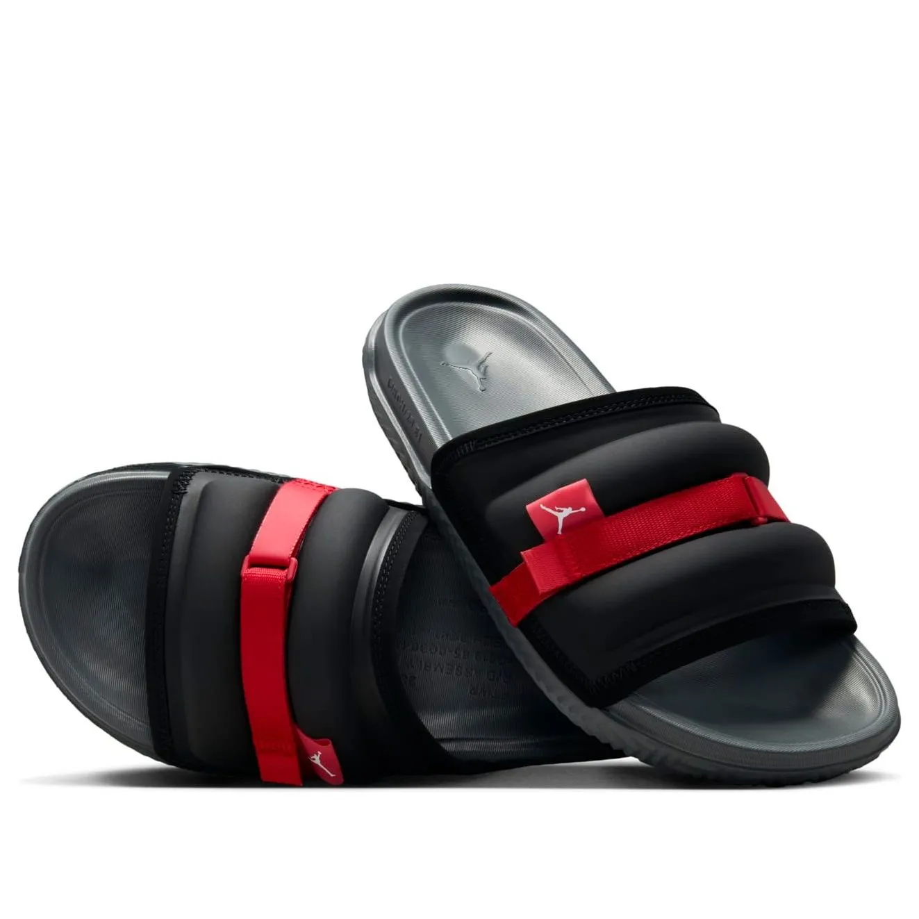 Air Jordan Super Play Slide 'Black Fire Red' DM1683-060 sold by KicksCrew product image thumbnail 2