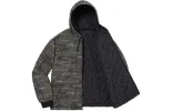 Supreme FW19 Week 9 Reversible Dimensions Logo Denim Work Jacket 'Black' SUP-FW19-895 sold by KicksCrew