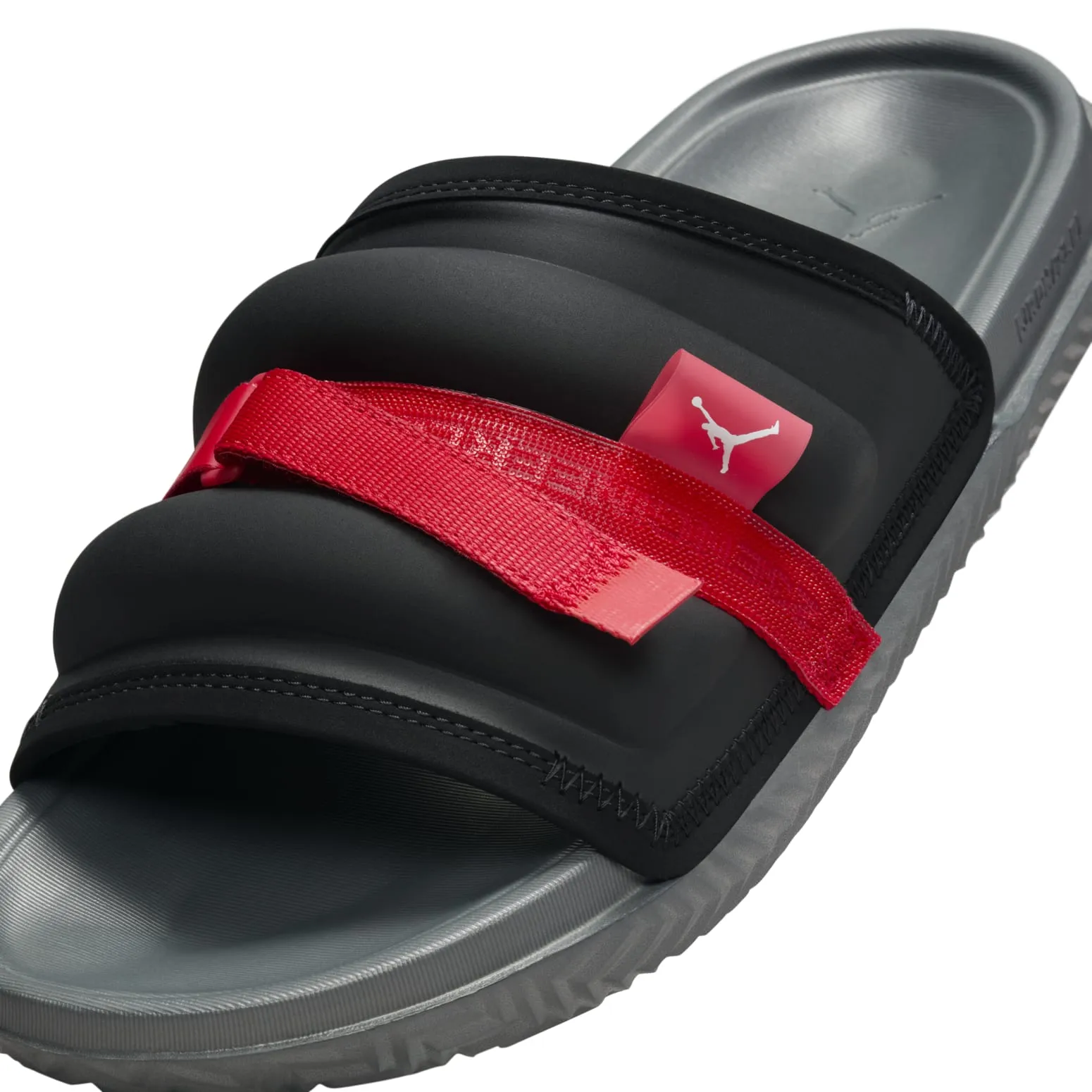 Air Jordan Super Play Slide 'Black Fire Red' DM1683-060 sold by KicksCrew product image thumbnail 4