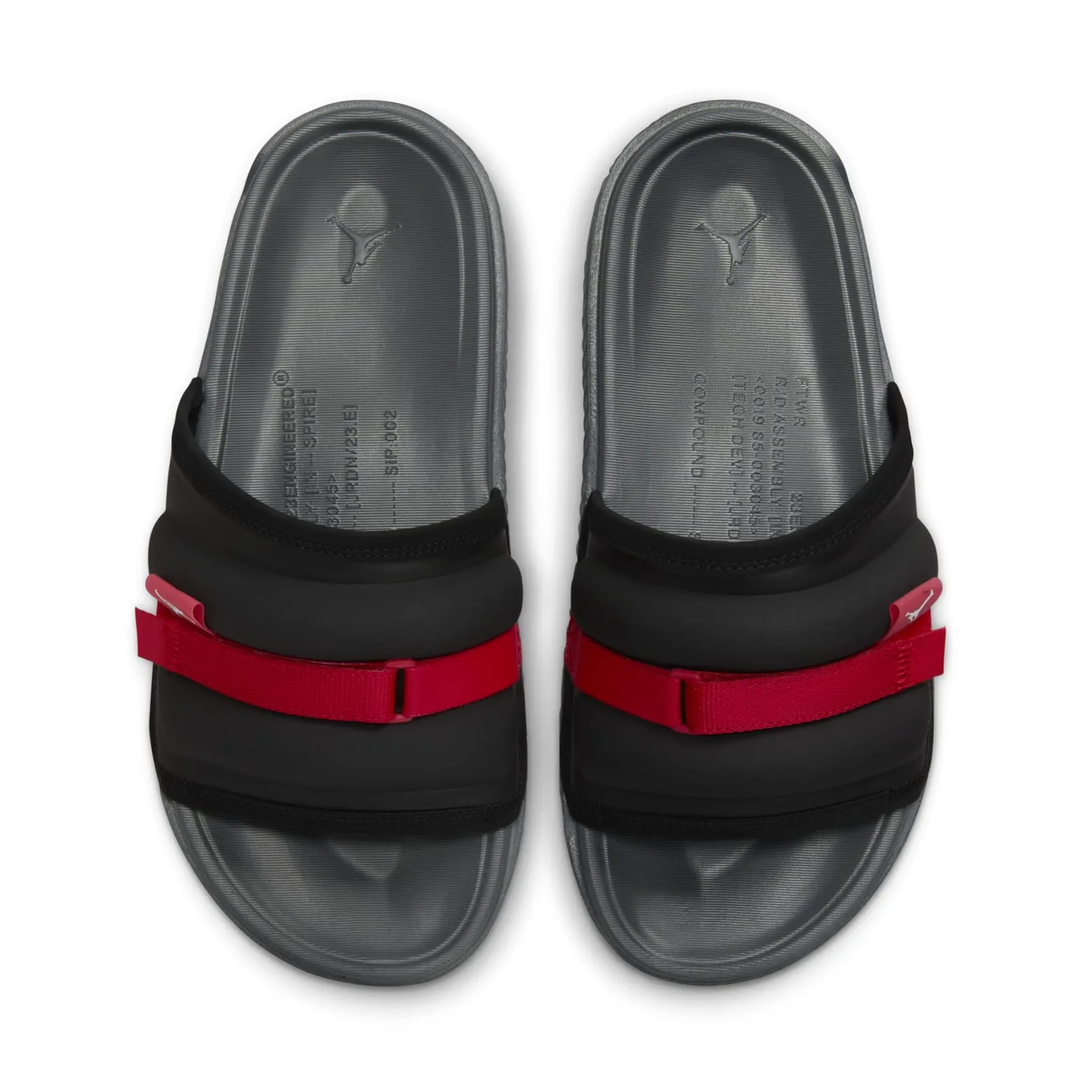 Air Jordan Super Play Slide 'Black Fire Red' DM1683-060 sold by KicksCrew product image thumbnail 3