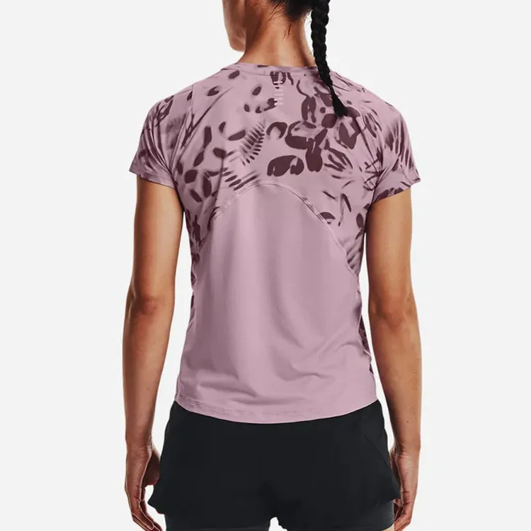 (WMNS) Under Armour Iso-Chill 200 Printed T-shirt 'Purple' 1365688-698 sold by KicksCrew product image thumbnail 4
