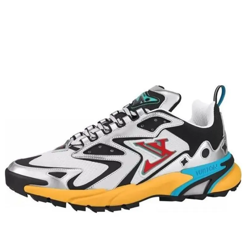 LOUIS VUITTON LV Runner Tatic Sneakers 'Silver Multi-color' 1A9TVA sold by KicksCrew