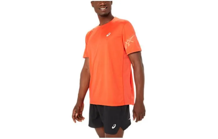 ASICS Icon Logo T-shirt 'Orange' 2011C836-600 sold by KicksCrew product image thumbnail 3