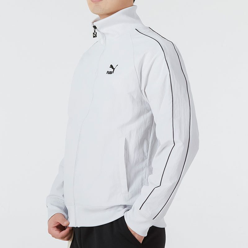 Puma T7 Crinkled Track Jacket 'White' 535557-72 sold by KicksCrew product image thumbnail 5