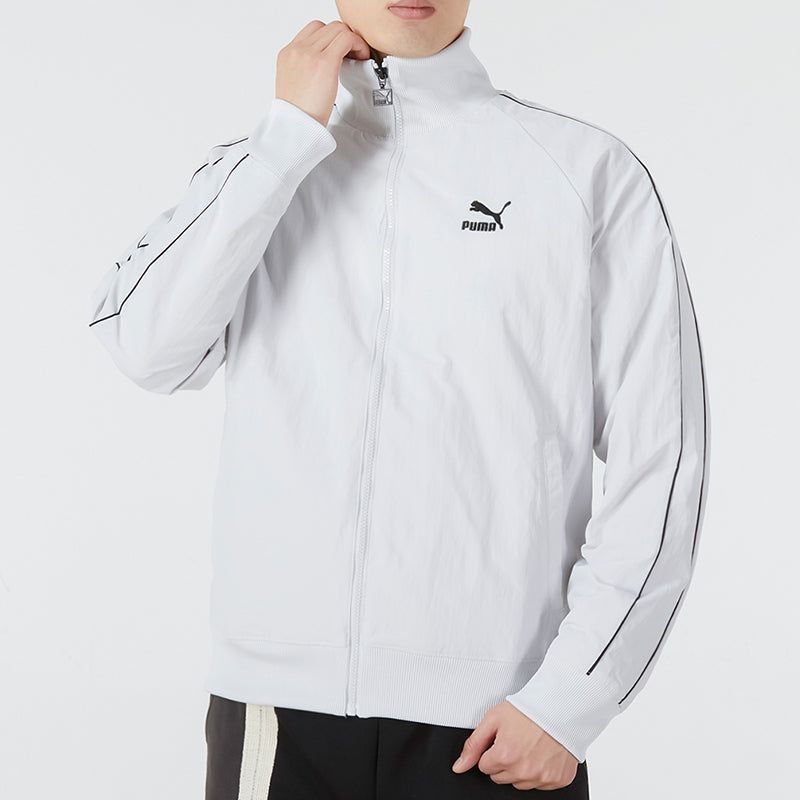 Puma T7 Crinkled Track Jacket 'White' 535557-72 sold by KicksCrew product image thumbnail 3