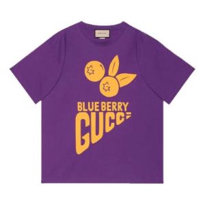 Gucci Cherry T-Shirt 'Purple Yellow' 616036-XJDWE-5661 sold by KicksCrew