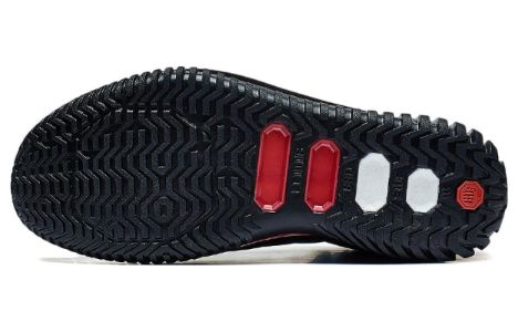 Li-Ning BadFive 3 'Black Red' ABFT025-2 sold by KicksCrew