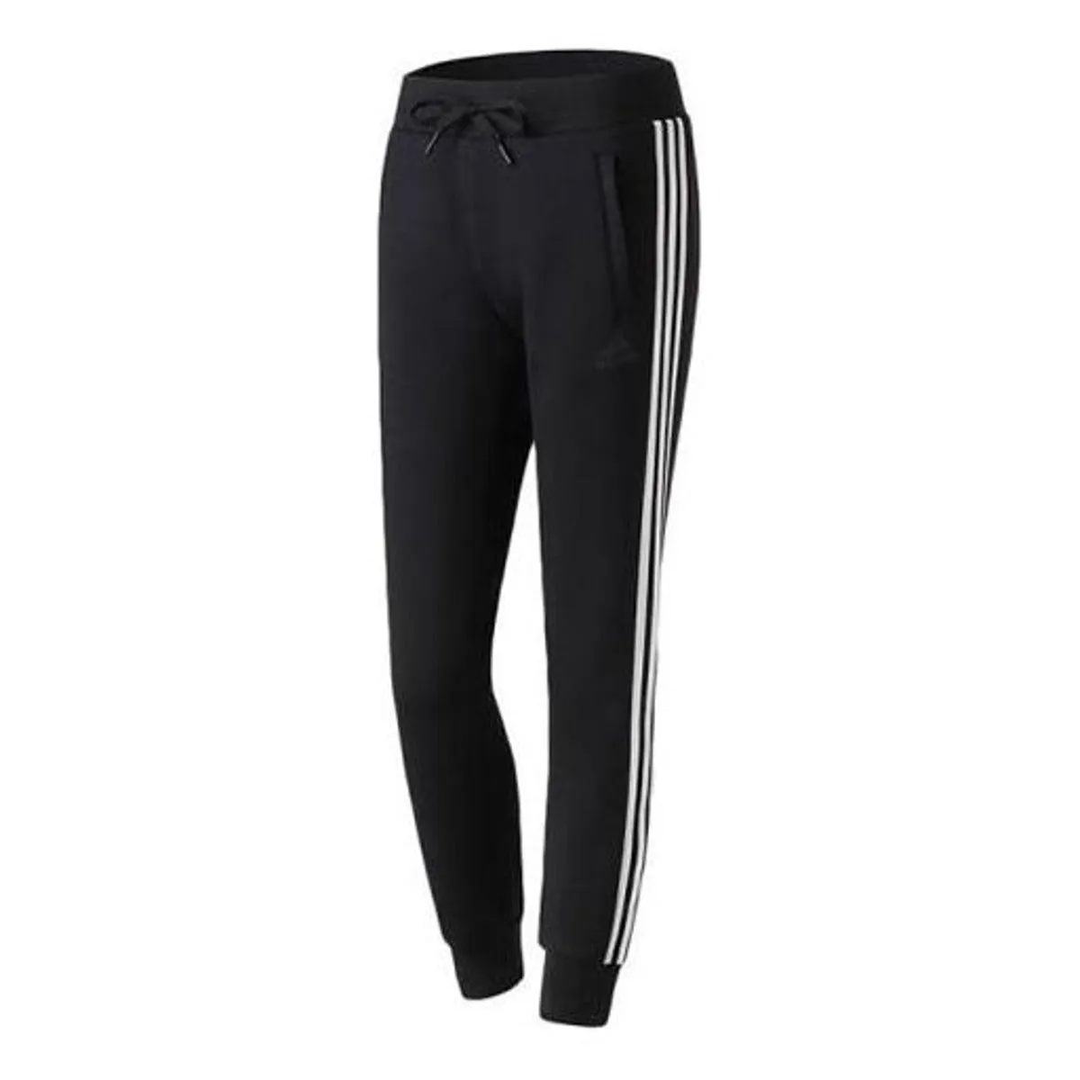(WMNS) adidas Sports Tapered Pants 'Black White' DW5728 sold by KicksCrew