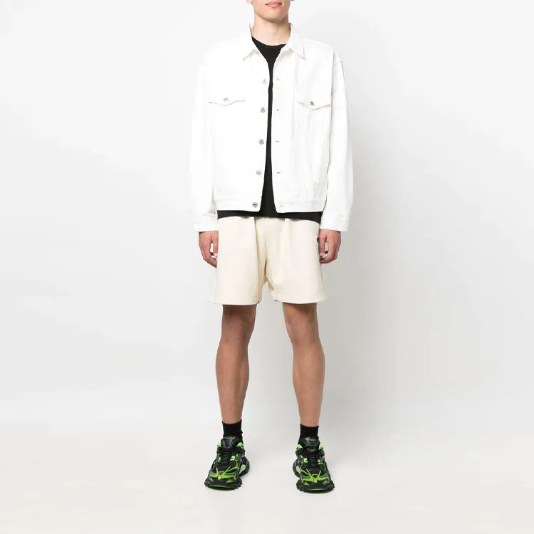 Balenciaga Political Campaign Sweat Shorts 'Beige' 676137TKVI98962 sold by KicksCrew product image thumbnail 3