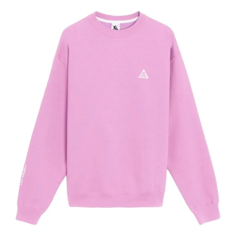 Nike ACG Therma-FIT Fleece Sweatshirt 'Rush Fuchsia' DX9611-532 sold by KicksCrew