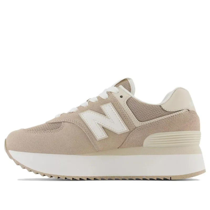 (WMNS) New Balance 574+ 'Driftwood Timberwolf' WL574ZSM sold by KicksCrew