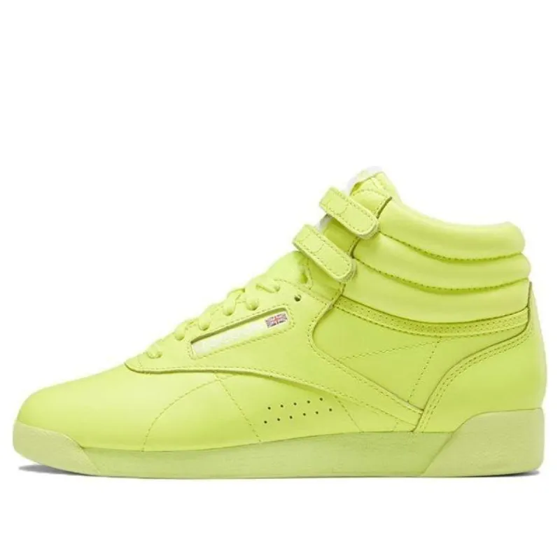 (WMNS) Reebok Freestyle Hi 'Neon Yellow' GY4817 sold by KicksCrew