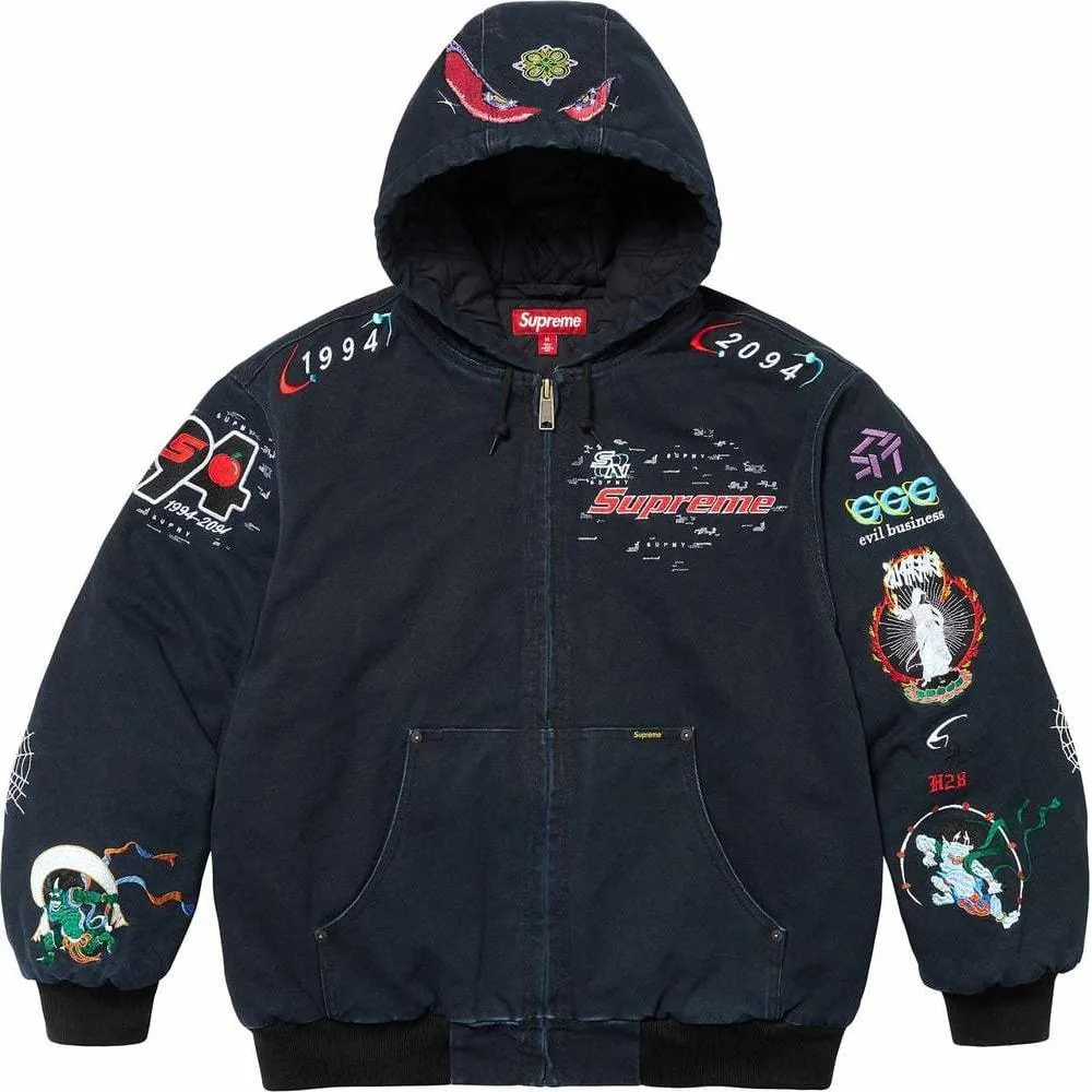 Supreme SS24 WEEK12 AOI HOODED WORK Jacket SUP-SS24-185 sold by KicksCrew