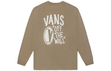 Vans Off The Wall Long Sleeve Tee 'Brown' VN0A7TRDYEH sold by KicksCrew