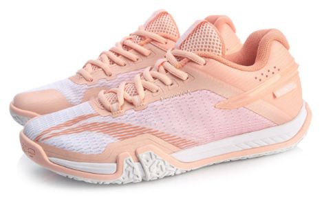 (WMNS) Li-Ning Ground Flying Lite 'Orange Pink' AYTQ022-2 sold by KicksCrew