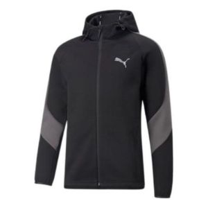 PUMA Evostripe Full-Zip Hoodie 'Black' 672386-01 sold by KicksCrew