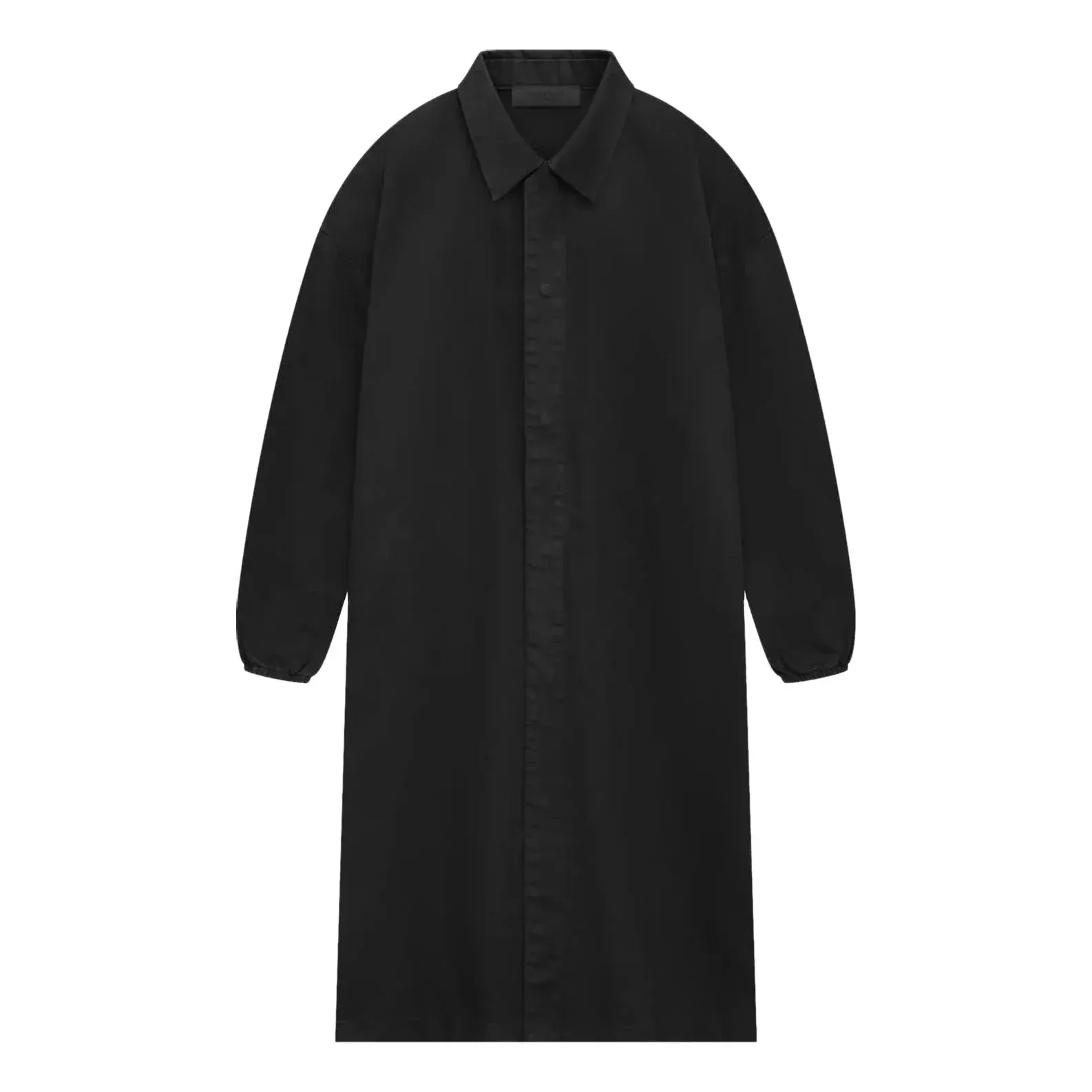Fear of God Essentials SS24 Denim Car Coat 'Jet Black' 202SP244571F sold by KicksCrew