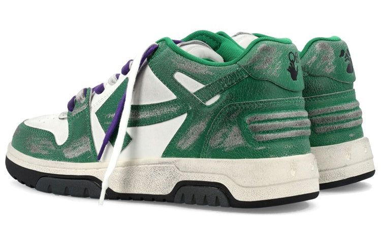 Off-White Out Of Office Vintage Leather 'Green White Purple' OMIA189F22LEA0110155 sold by KicksCrew product image thumbnail 3