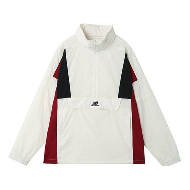New Balance Classic Windbreaker Coat 'White' NAA33023-IV sold by KicksCrew