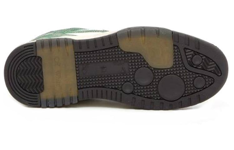 Off-White Out Of Office Vintage Leather 'Green White Purple' OMIA189F22LEA0110155 sold by KicksCrew product image thumbnail 4