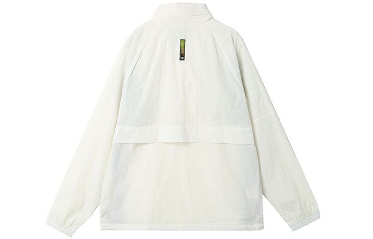 New Balance Classic Windbreaker Coat 'White' NAA33023-IV sold by KicksCrew product image thumbnail 2