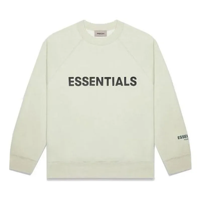 Fear of God Essentials FW20 Crew Neck Sweatshirt 'Sage' FOG-FW20-302 sold by KicksCrew