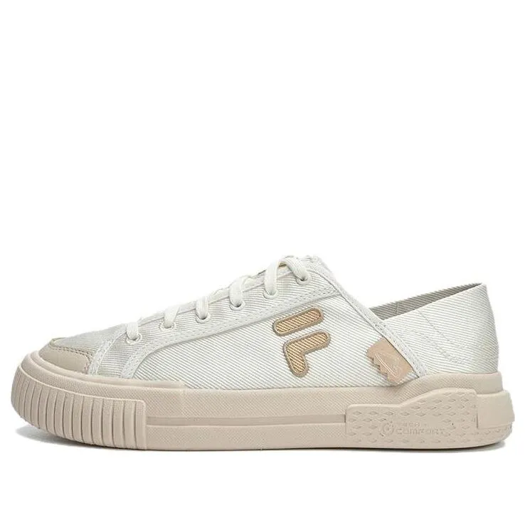(WMNS) FILA FUSION Wallride Dx Skate Shoes 'White Beige' T12W322101FGT sold by KicksCrew