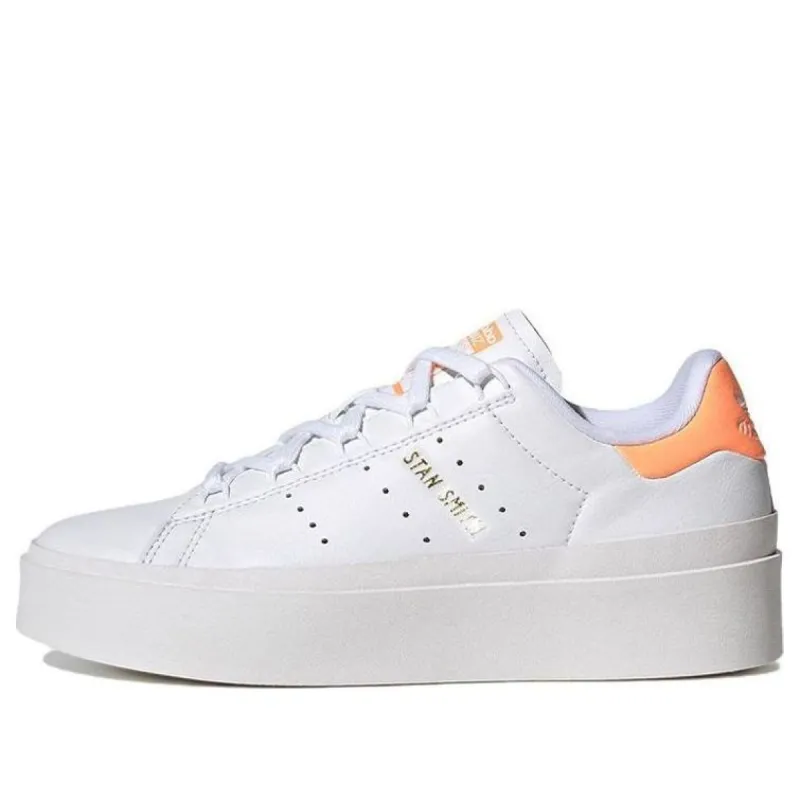 (WMNS) adidas Originals Stan Smith Bonega Shoes 'White Orange' GY9342 sold by KicksCrew