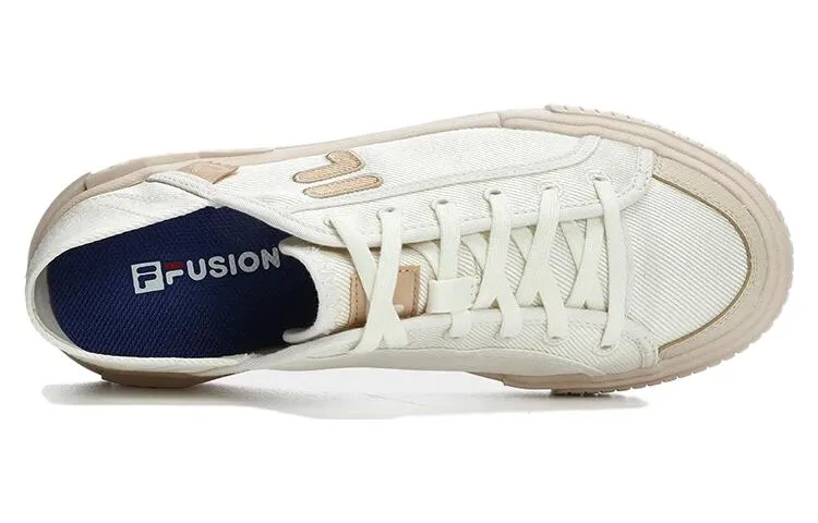 (WMNS) FILA FUSION Wallride Dx Skate Shoes 'White Beige' T12W322101FGT sold by KicksCrew product image thumbnail 2
