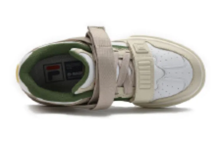 (WMNS) FILA Doppio Skate Shoes 'White Beige' F12W341223FWA sold by KicksCrew product image thumbnail 2