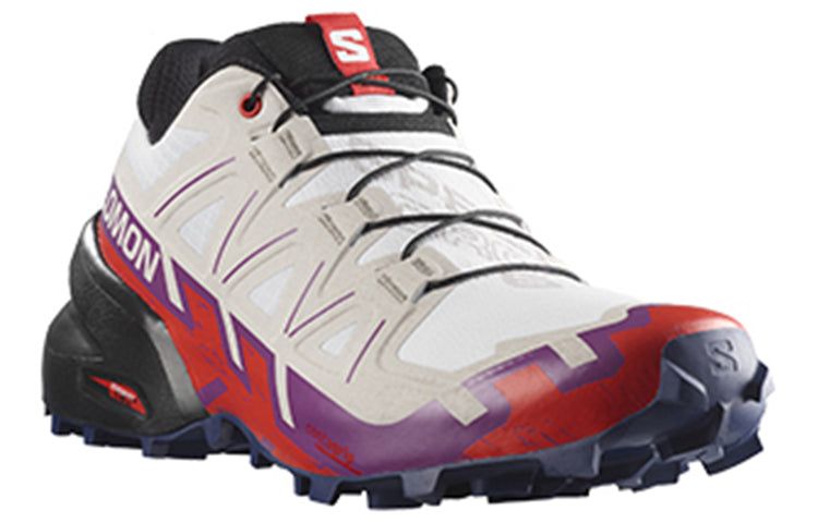(WMNS) SALOMON Speedcross 6 'White Purple Red' 417432 sold by KicksCrew product image thumbnail 2