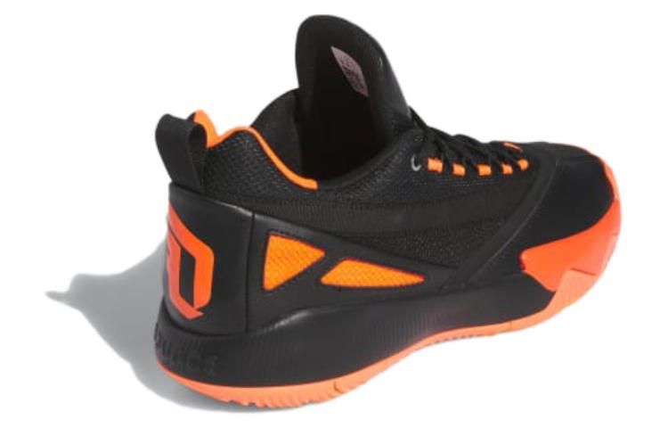 adidas Dame Certified 2 Low Basketball Shoes 'Black Orange' IE7791 sold by KicksCrew product image thumbnail 3