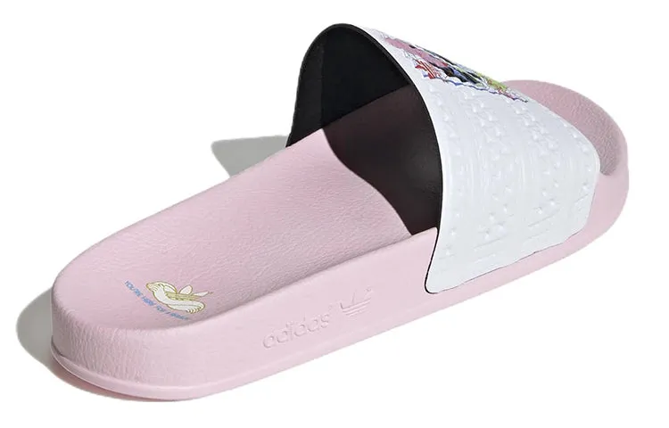 adidas Adilette Slides 'Pink White' HR0092 sold by KicksCrew product image thumbnail 4