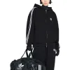 Balenciaga x adidas Zip-Up Hoodie 'Black White' 723754TNVN28482 sold by KicksCrew