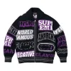 Supreme x HYSTERIC GLAMOUR Logos Zip Up Sweater 'Black Purple White' SUP-SS21-536 sold by KicksCrew