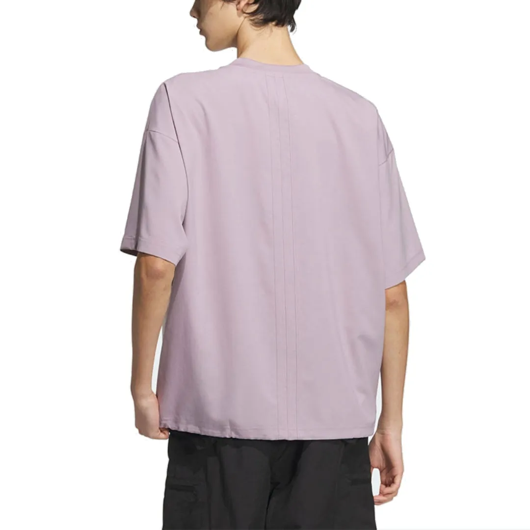 adidas Future Style Woven T-Shirt 'Purple' JI9868 sold by KicksCrew product image thumbnail 2