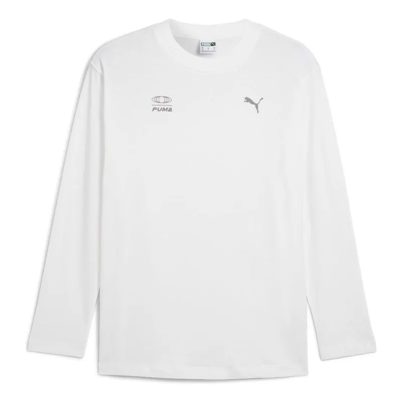 (WMNS) PUMA Dare To Long Sleeve T-shirt 'White' 627991-02 sold by KicksCrew