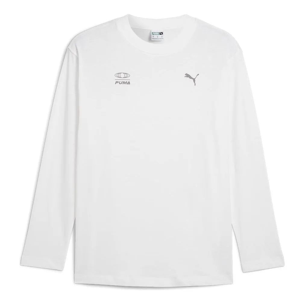 (WMNS) PUMA Dare To Long Sleeve T-shirt 'White' 627991-02 sold by KicksCrew